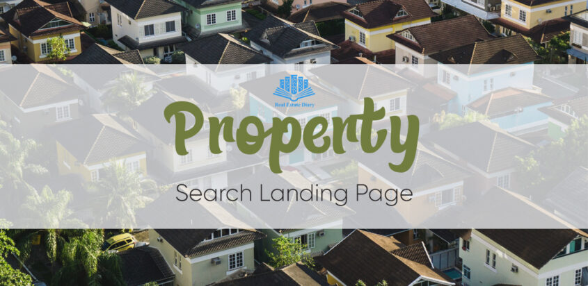 Property Search Landing Page